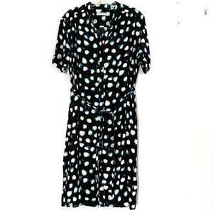 Rodebjer‎ Marta Nut Tie Waist Shirt Dress - XSmall